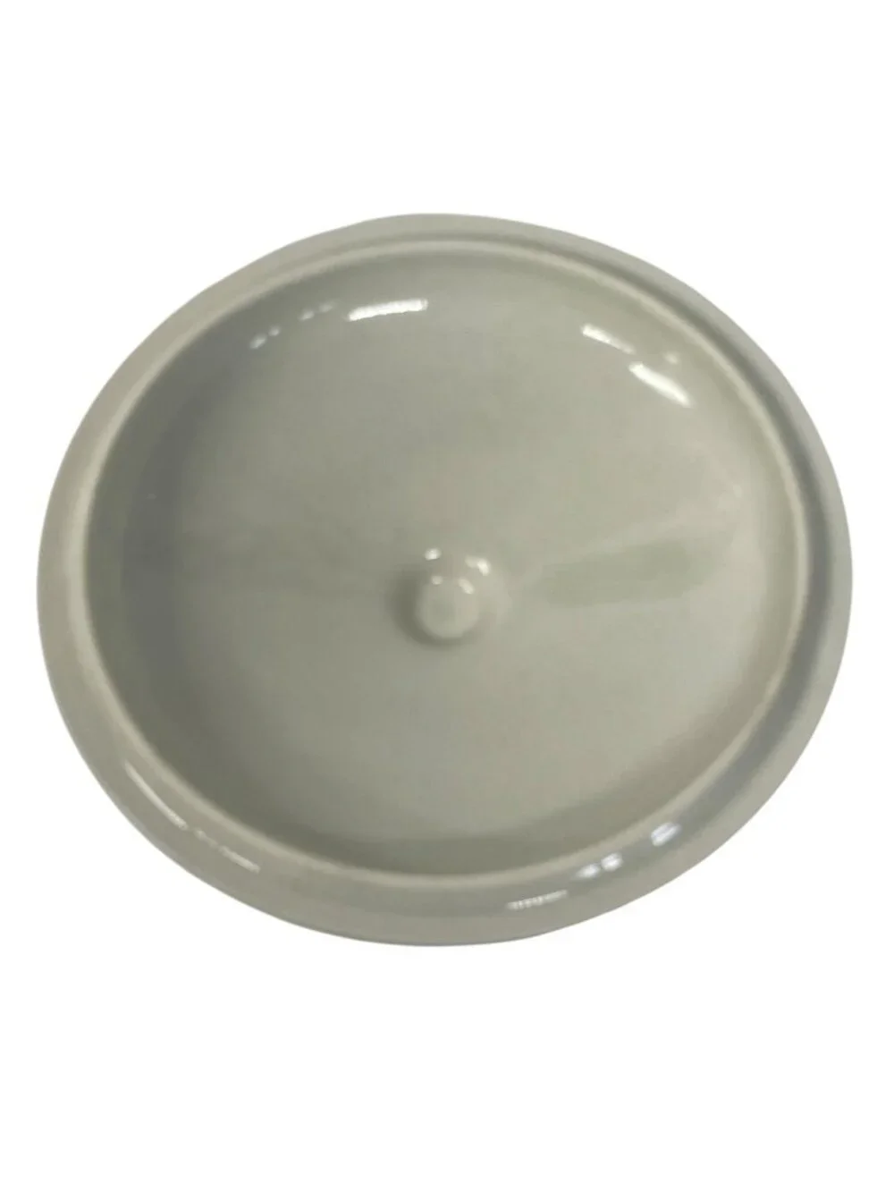Ceramic Replacement Pot Lid for‎ Sweet Flower Bake Serve N' Store Stoneware